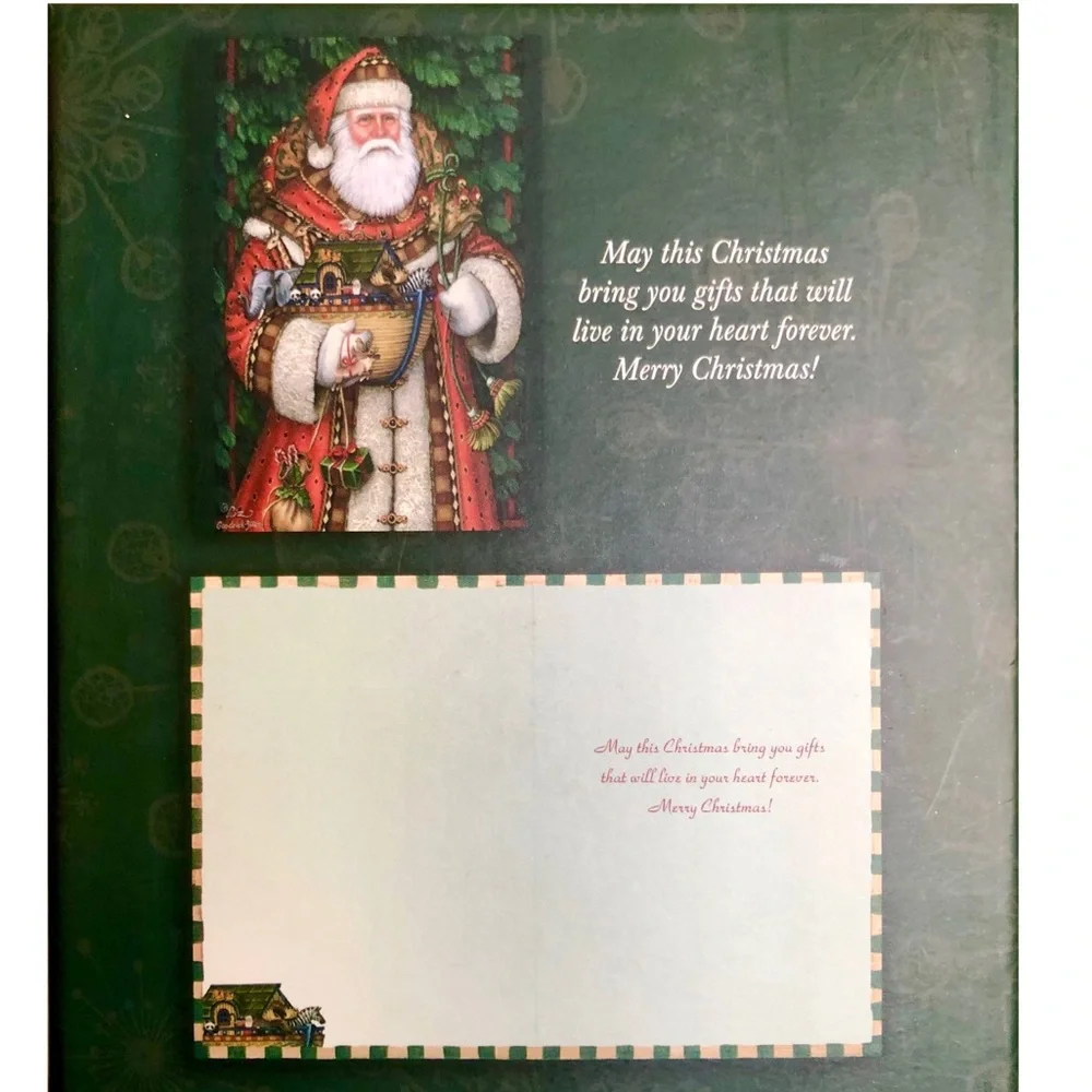 One Noah’s Ark St Nick Christmas Card & Envelope